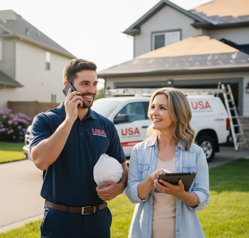 USA Roof Repair Experts customer support in Milo